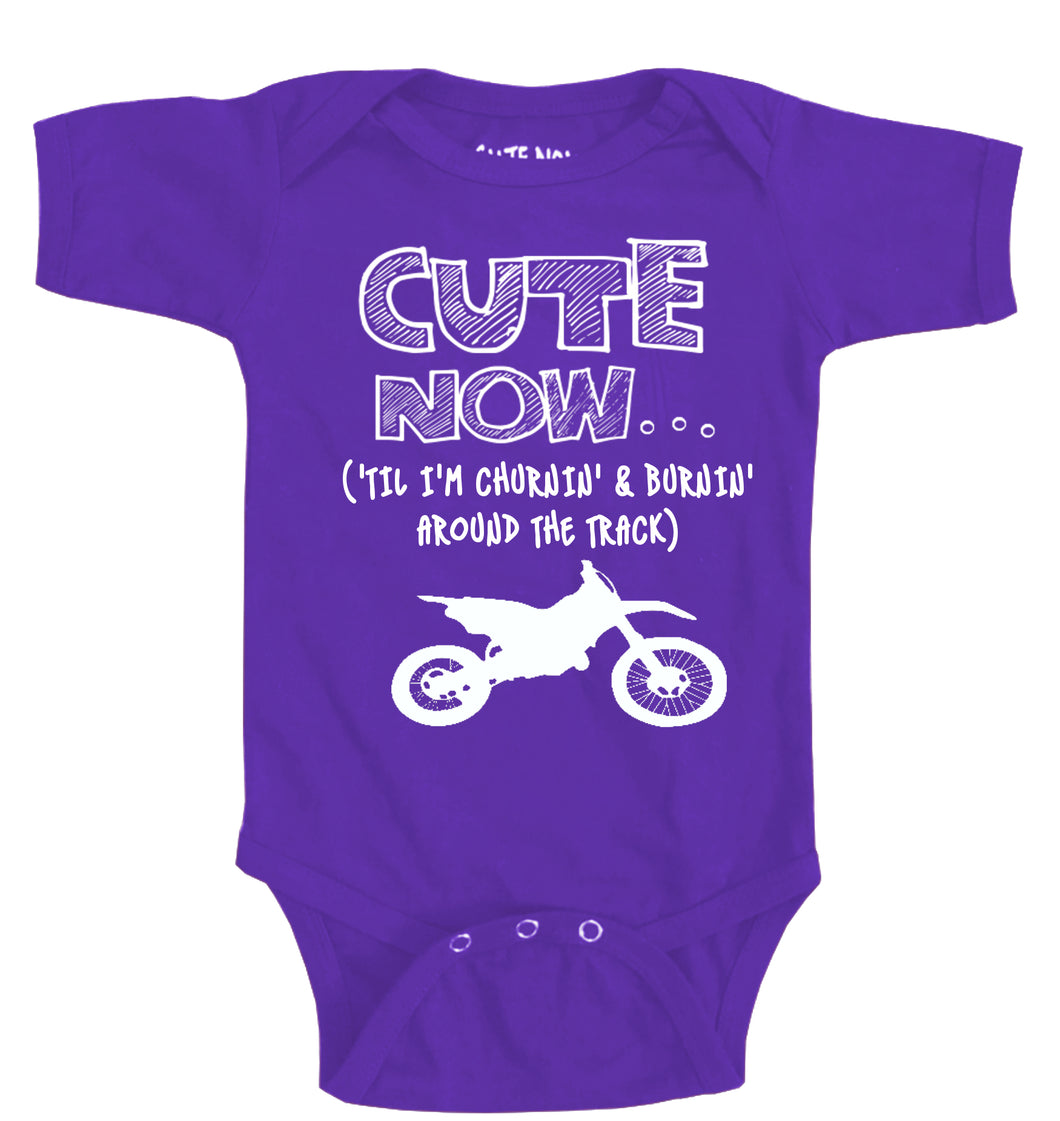 ('Til I'm Churnin' & Burnin' Around The Track) Bodysuit