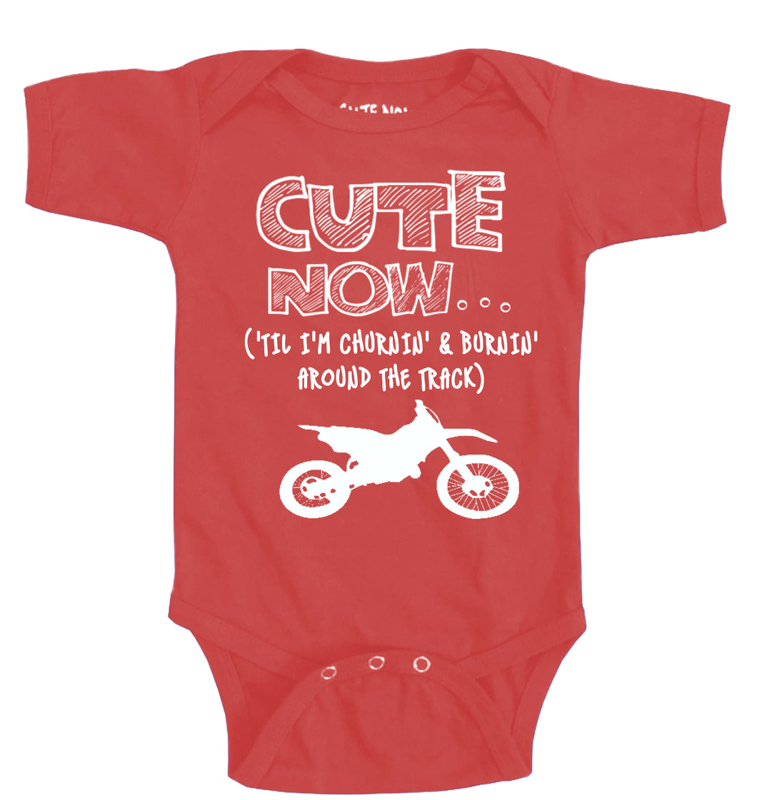 ('Til I'm Churnin' & Burnin' Around The Track) Bodysuit