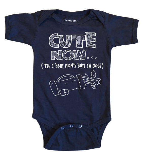 ('Til I Beat Mom's Butt in Golf) Bodysuit