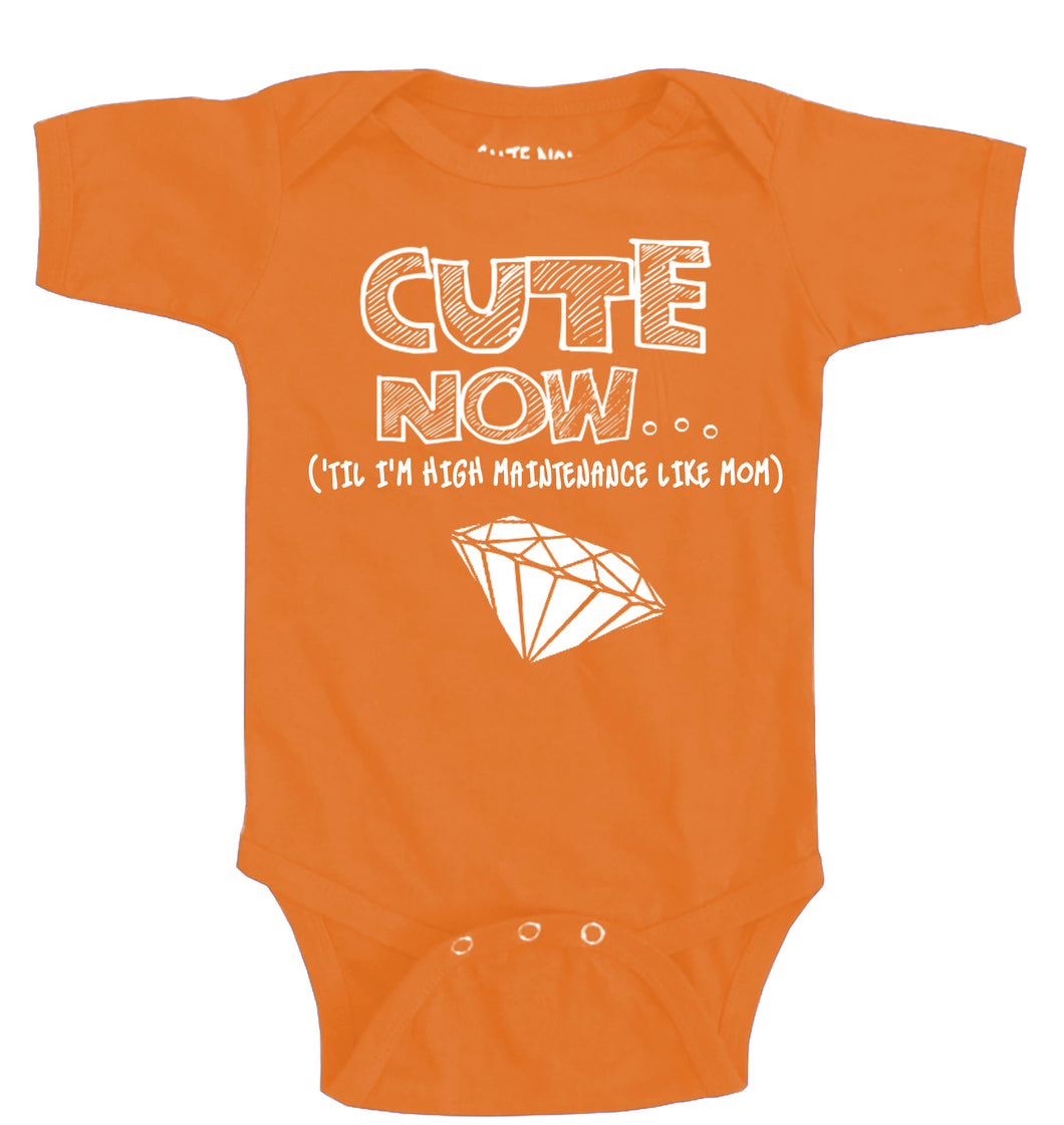 ('Til I'm High Maintenance Like Mom) Bodysuit