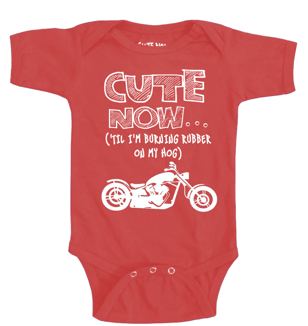 ('Til I'm Burning Rubber On My Hog) Bodysuit