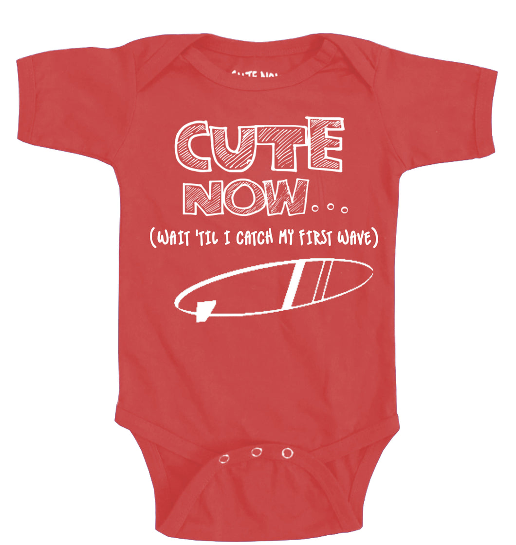 (Wait 'Til I Catch My First Wave) Bodysuit