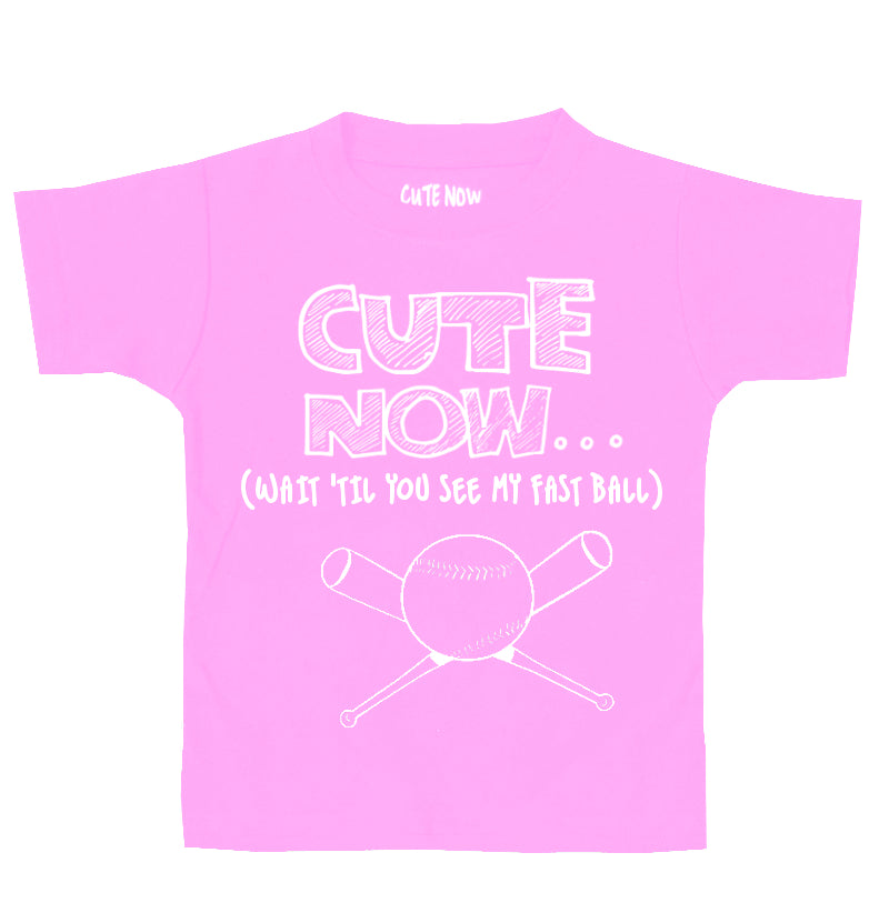 (Wait 'Til You See My Fast Ball) Toddler T-shirt