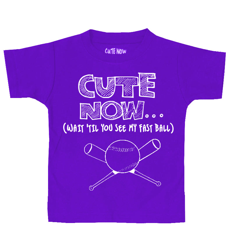 (Wait 'Til You See My Fast Ball) Toddler T-shirt