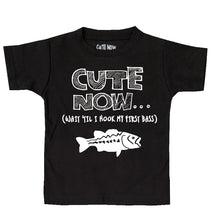 (Wait 'Til I Hook My First Bass) Toddler T-shirt