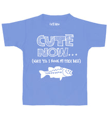 (Wait 'Til I Hook My First Bass) Toddler T-shirt