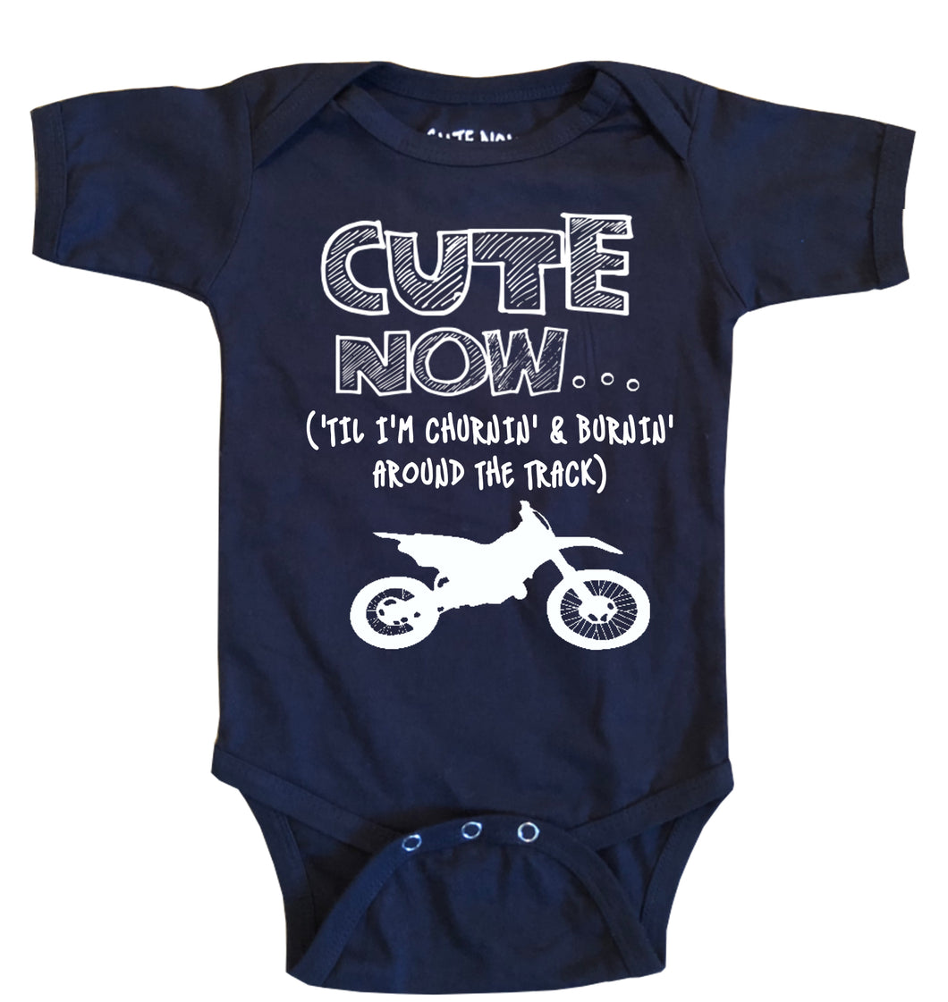 ('Til I'm Churnin' & Burnin' Around The Track) Bodysuit