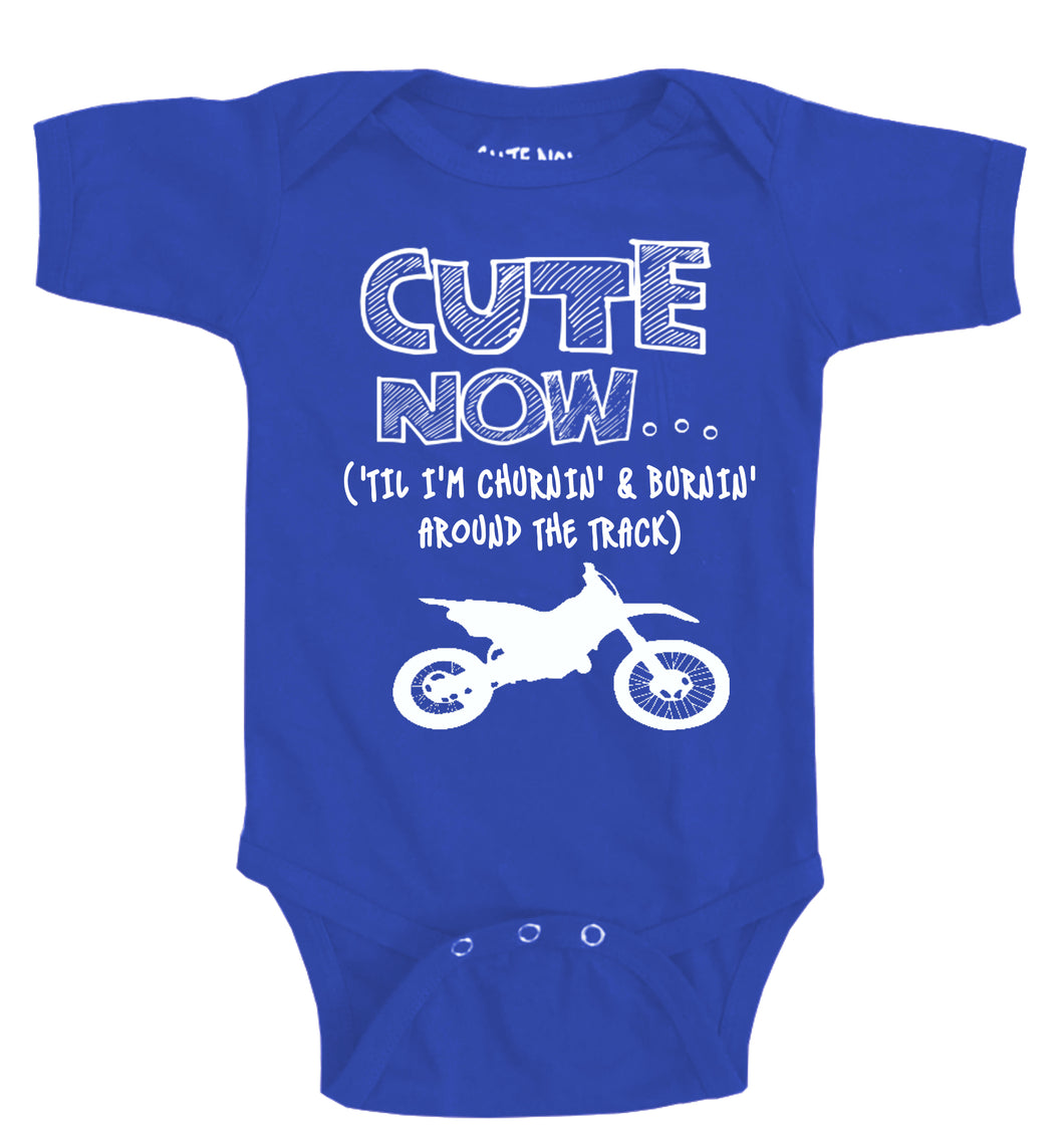 ('Til I'm Churnin' & Burnin' Around The Track) Bodysuit
