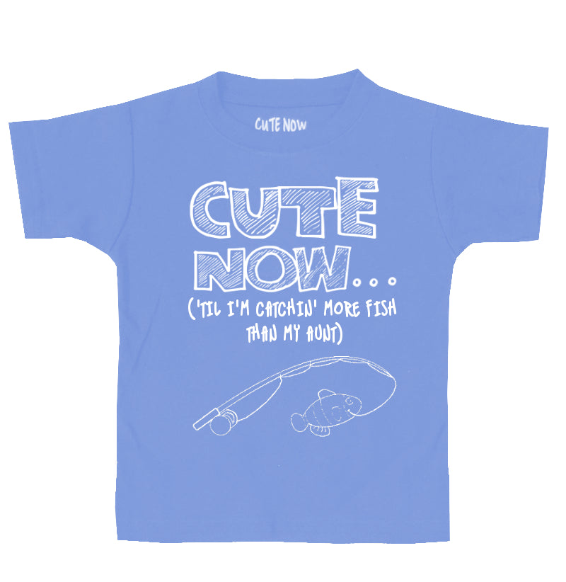 ('Til I'm Catchin' More Fish Than My Aunt) Toddler T-shirt