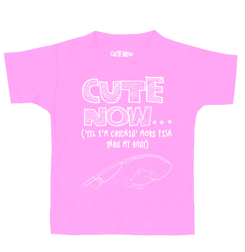 ('Til I'm Catchin' More Fish Than My Aunt) Toddler T-shirt