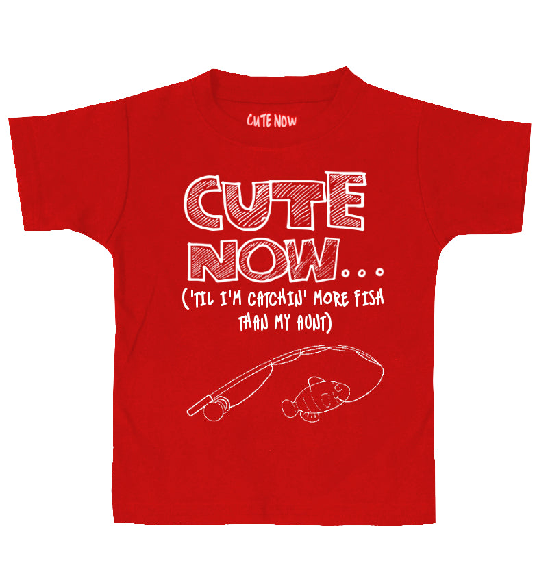 ('Til I'm Catchin' More Fish Than My Aunt) Toddler T-shirt
