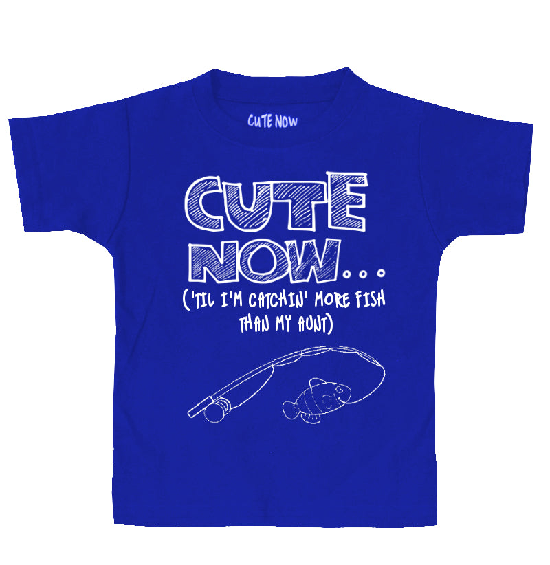 ('Til I'm Catchin' More Fish Than My Aunt) Toddler T-shirt
