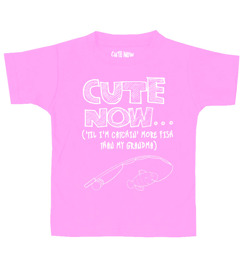 ('Til I'm Catchin' More Fish Than My Grandma) Toddler T-shirt