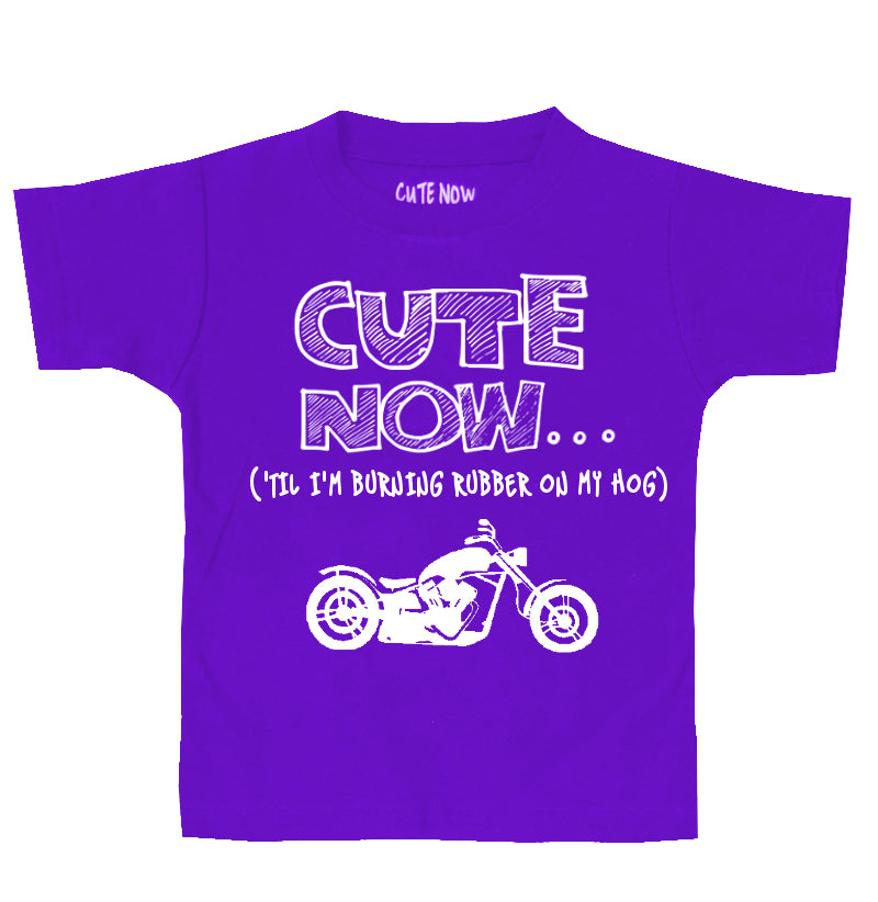 ('Til I'm Burning Rubber On My Hog) Toddler T-shirt