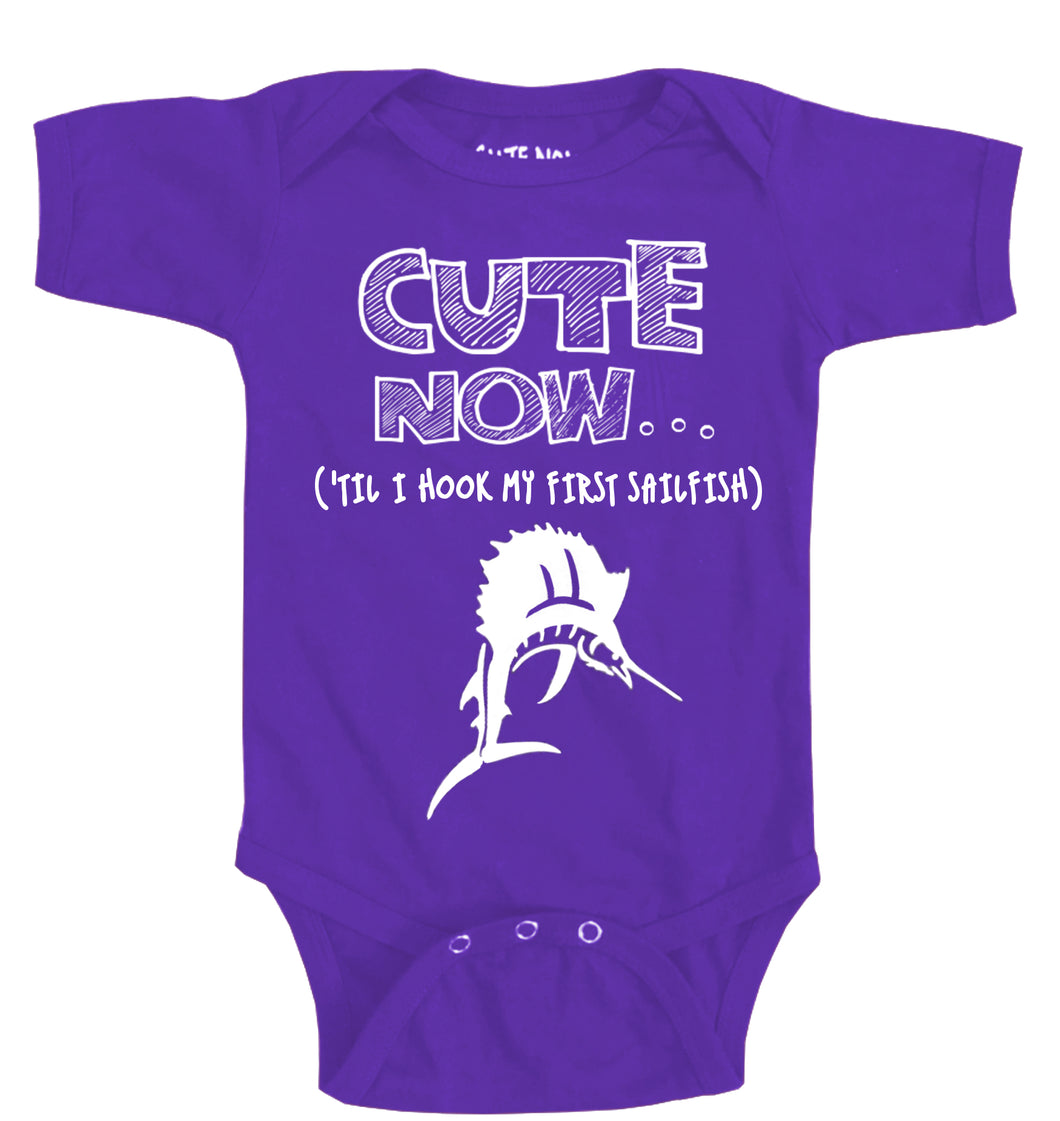 ('Til I Hook My First Sailfish) Bodysuit