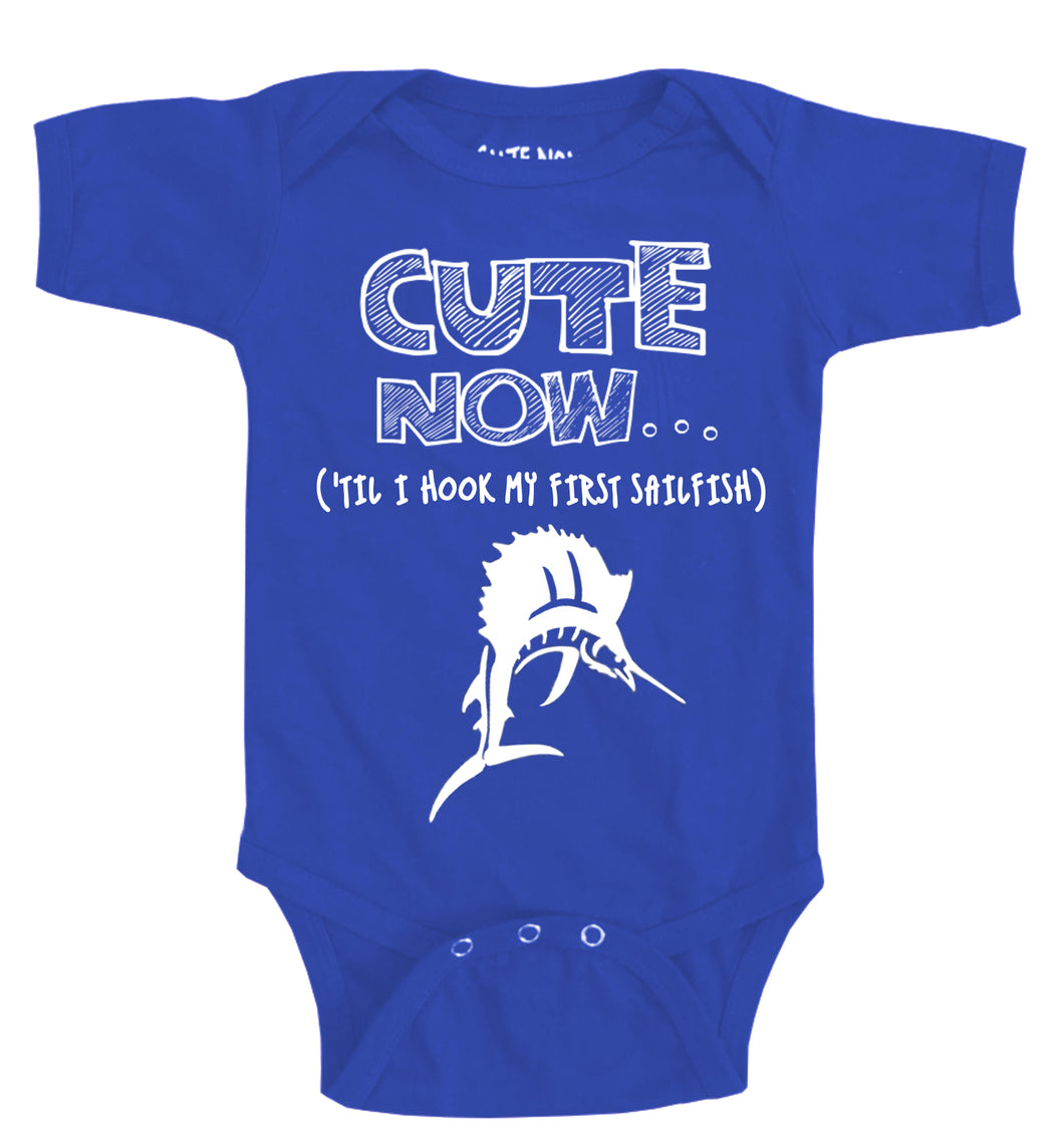 ('Til I Hook My First Sailfish) Bodysuit