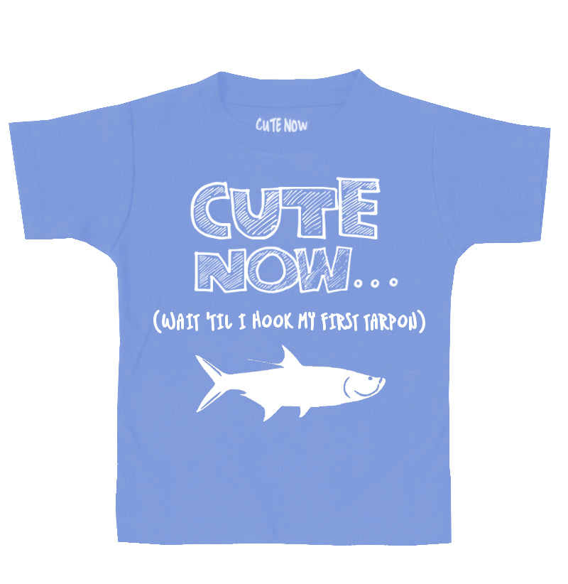 (Wait 'Til I Hook My First Tarpon) Toddler T-shirt