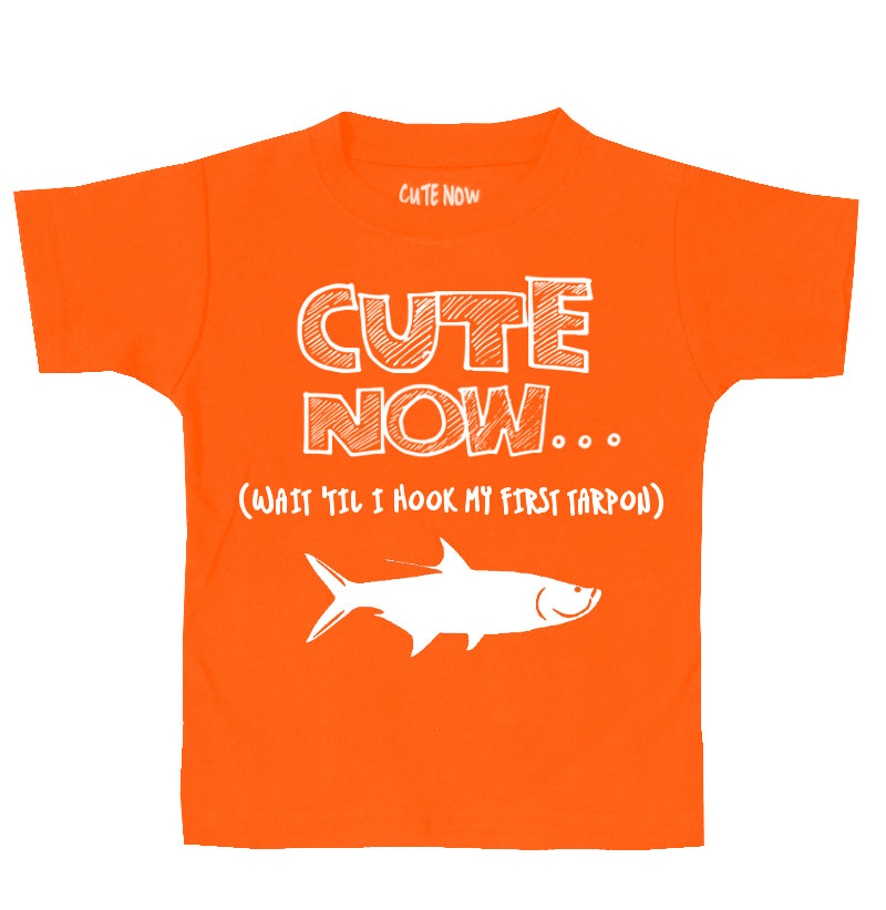 (Wait 'Til I Hook My First Tarpon) Toddler T-shirt