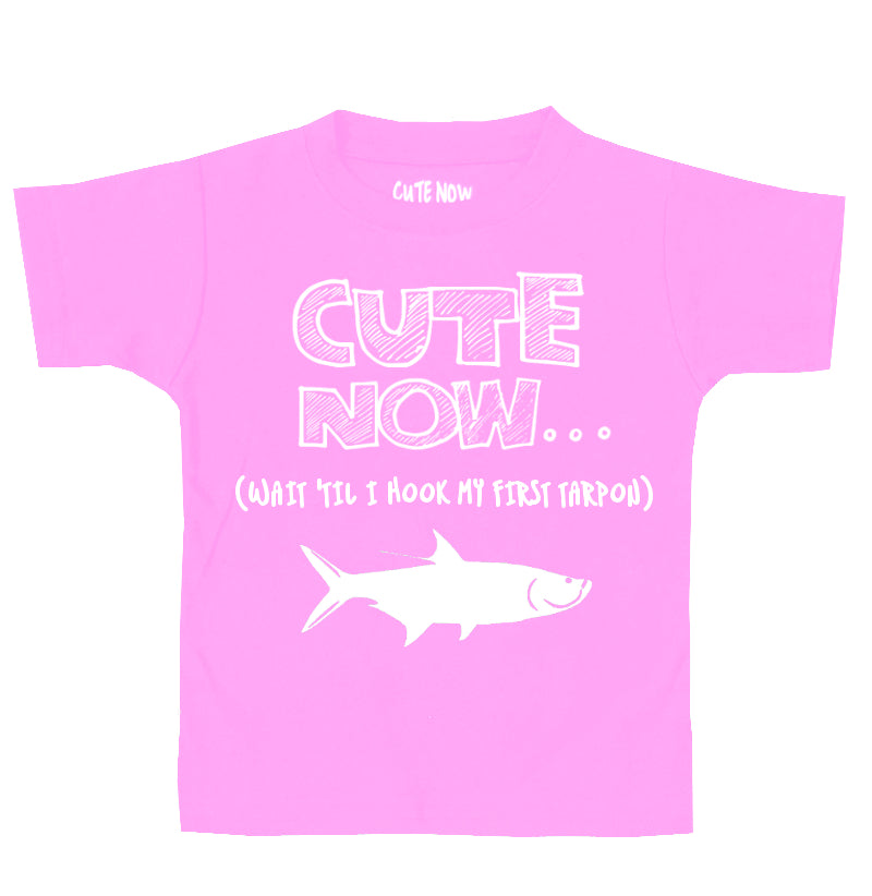 (Wait 'Til I Hook My First Tarpon) Toddler T-shirt