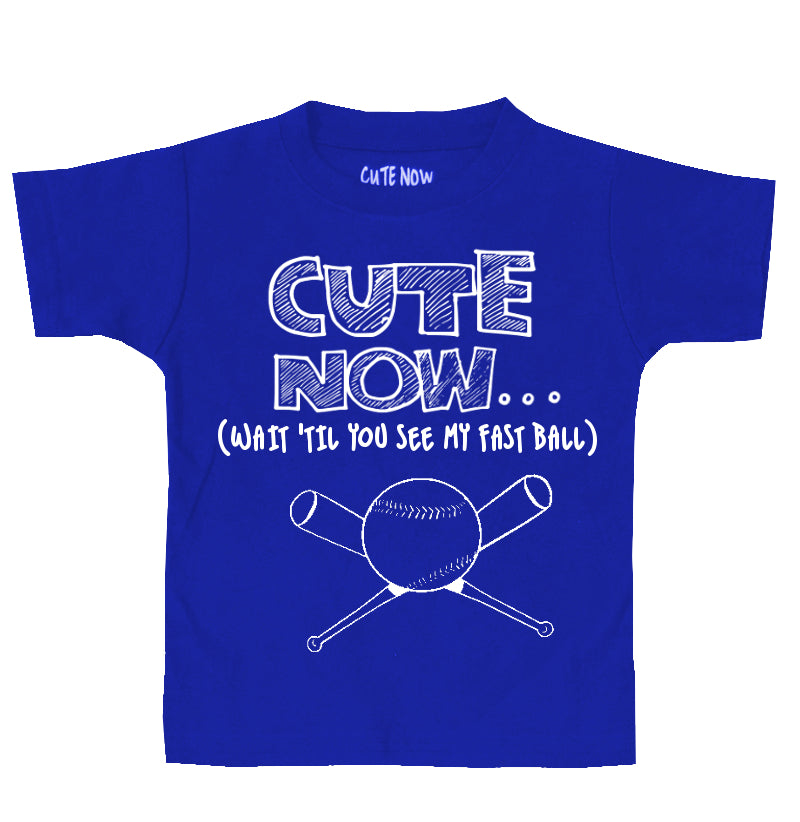 (Wait 'Til You See My Fast Ball) Toddler T-shirt
